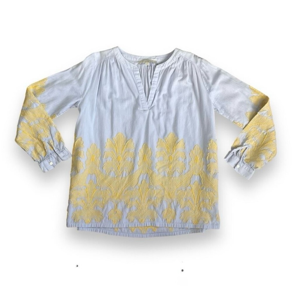 Loft Outlet size XL peasant top with embroidery